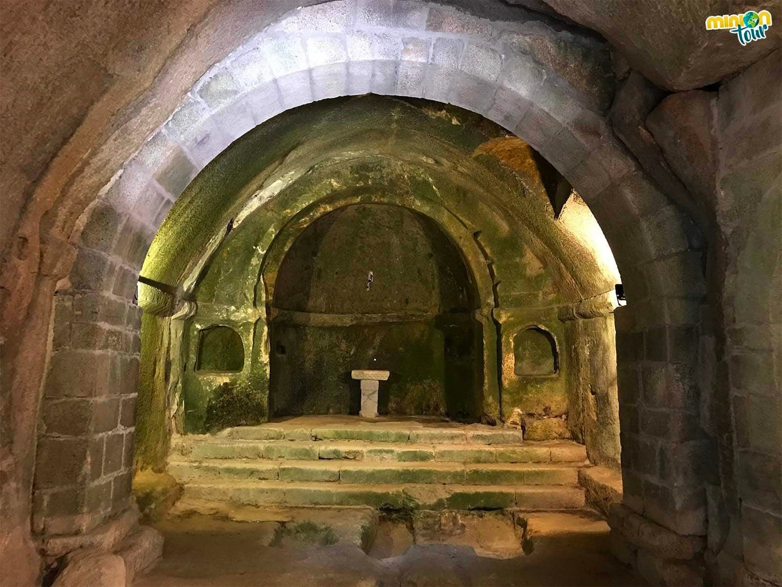 San Pedro de Rocas foto del interior